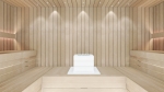Sauna wall & ceiling materials ASPEN LINING STP 15x90mm 1200-2400mm